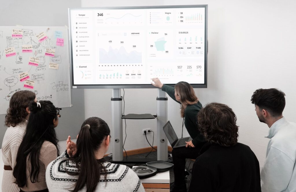 Australian professionals collaborating on a workforce strategy plan